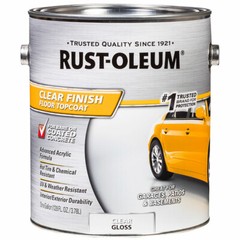Rust-Oleum 320202 Concrete and Garage Floor Paint Topcoat clear finish gal