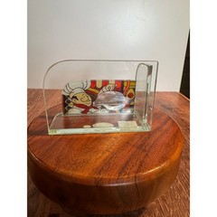 Glass Art Chef Business Card Holder Joan Baker Designs