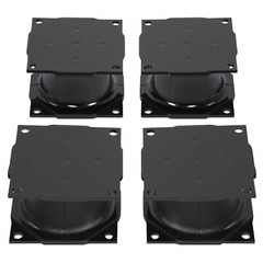 4PCS Rubber Isolator Shock Mounts For Stanley Hydraulic Vibratory Compactor
