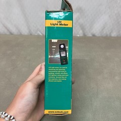 Extech Light Meter LT40 Green Black LED Lux Foot Candle Pocket Digital