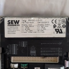 SEW EURODRIVE MOVIMOT Drive Inverter MM03D-503-00 380-500V 3-Phase 0.5HP