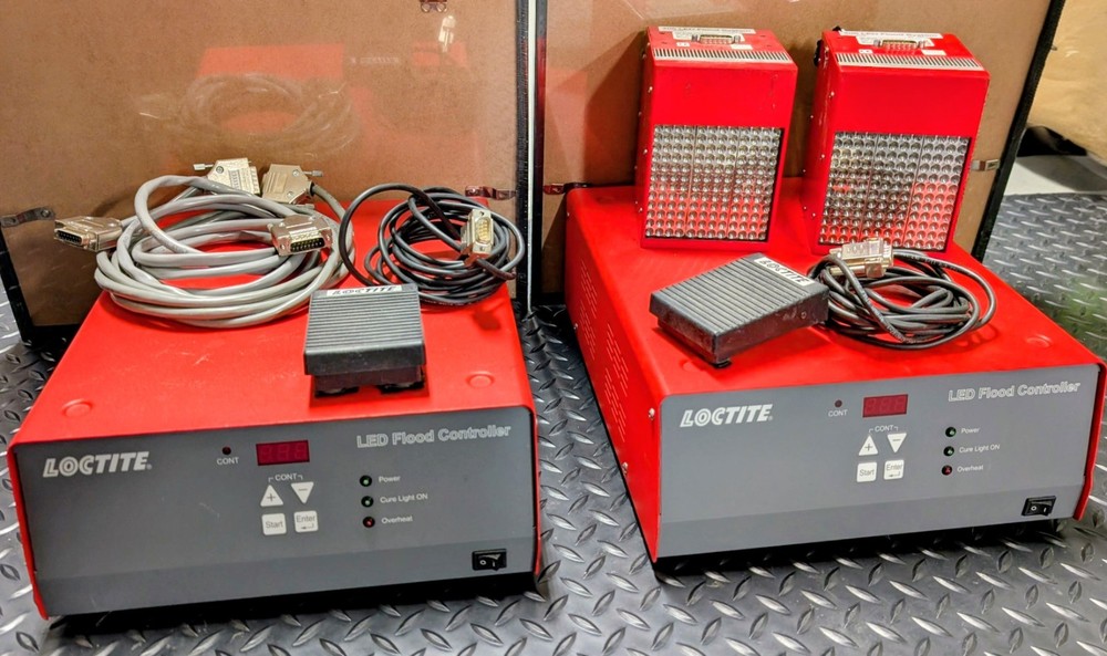 Loctite 1167593 LED Flood System 405nm Array With (2) Loctite 97104 Controllers
