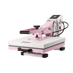 VEVOR Heat Press Machine 15×15 in Slide Out Heat Transfer Machine T-Shirts Pink