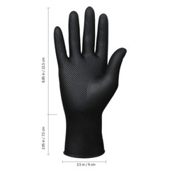 10PCS Hair Salon Laboratory Gloves Latex Gloves Salon Hair Color Dye Gloves