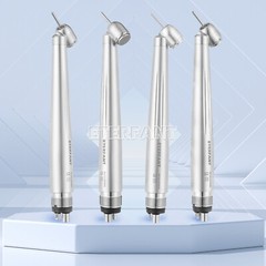 Dental 45° Degree LED Surgical High Speed Push Button Handpiece 4H E-generator