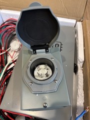 VEVOR Manual Transfer Switch, 30-Amp 6-Circuit, Generator Transfer Switch