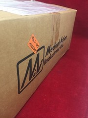 CASE OF 100 MEDICAL ACTION INDUSTRIES Red Biohazard Bags 38×47 848