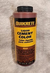QUIKRETE 1317-03 LIQUID CEMENT COLOR 10oz RED