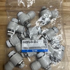 1 Bag/10pcs SMC AS4201FG-04-12A-J Flow Control Valve