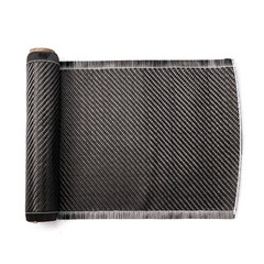 20*150CM Real Carbon Fiber Fabric Cloth Roll 3k 200gsm 2×2 Twill Weave Black