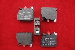 20PCS Fits ZBE-102 N/C Normal Close CONTACT BLOCK RED FOR XB4 XB5 Series Product