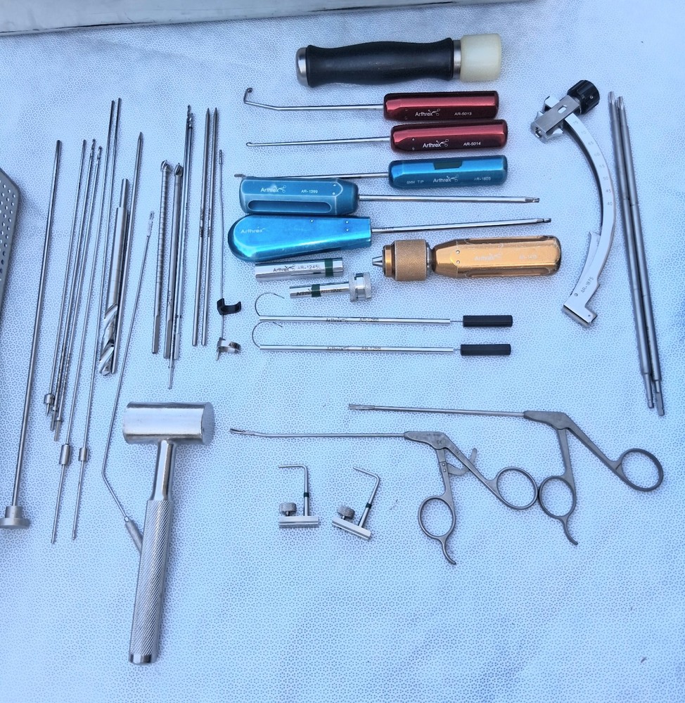 Lot of Orthopedic Instruments & Others, Medical, With Cases