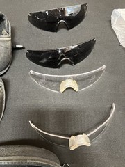 Revision Stingerhawk Frameless Safety Glasses Kit, Clear & Gray Lenses