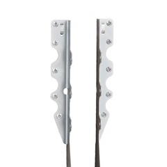 50 Pcs Face-Mount Joist Hanger Inner Size 1.6 x 1.5 x 7.8 in / 40x38x199 mm
