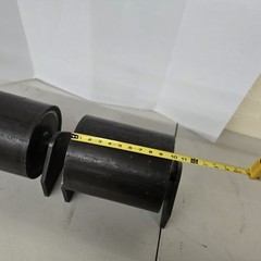 (2) 8″ x 10″ Assembled Ground Roller for Roll Off Containers Free Shipping