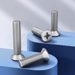 M3 M3.5 Phillips Countersunk Flat Head Machine Screws A2 Stainless Steel DIN 965