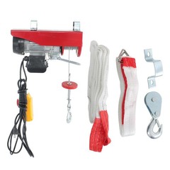 440lbs/ 200kg Electric Hoist with 14 FT Wired Remote Control 110V 510W Motor