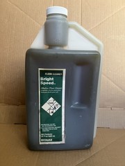 NEW ECOLAB Bright Speed Alkaline Floor Cleaner 64 FL OZ for Industrial Use Only