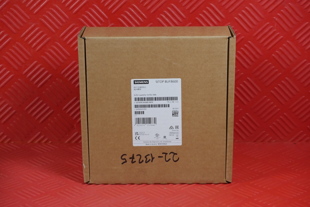 Siemens 6EP4 293-8HB00-0XY0 Sitop BUF8600 4s/40A 5KWs NEW Available Now