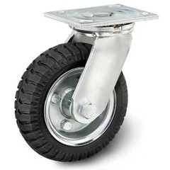 Colson 16Sz10628s 10″ X 3-1/2″ Non-Marking Rubber Monoprene Swivel Caster, No