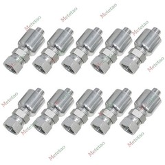 10PCS 10643-12-12 HYDRAULIC HOSE FITTINGS For Parker 3/4″ FEMALE JIC