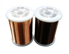 Pickup Winders Kit #9 – 42 AWG & 42 Plain Enamel Copper Magnet Wire – 8 oz