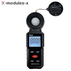 S8608 LCD Light Meter Digital Illuminance Meter Luxmeter Photometer 200000Lux US