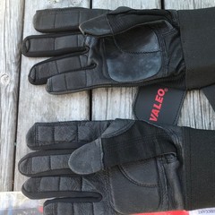 Two Valeo Anti-Vibration Glove Hand Wrist Right Full-Finger Size S Leather