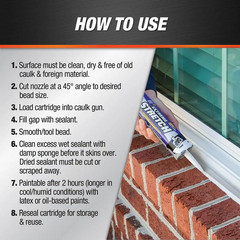 Extreme Stretch 10.1 Oz. Slate Gray Premium Crackproof Elastomeric Sealant (12-P