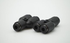 CHELIC SQY3 4 Ø4 Push to connect Union Y Fitting (10 PCS PER BAG)