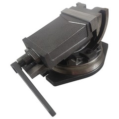 5 inch Tilting and Swiveling Milling Vise Milling Machine Vise with Base Bench