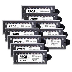 5PKS PROB Dental Orthodontic Metal Brackets Monoblock MIM MBT/ROTH 022/018 345H