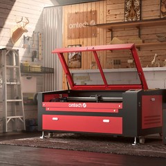 OMTech 100W 24×40 CO2 Laser Engraver with CW-5000 Water Chiller Cutting Machine