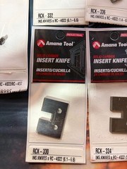 Amana Tool RCK-332 & RCK-330 + RCK-336 & RCK-334 plus adjustment screw.