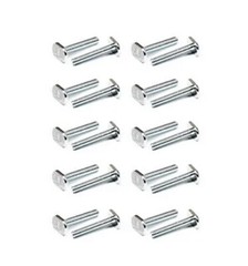 T Slot Bolts 1/4”-20 Thread Size Tee Bolt 1.5″ Inch Long – 20 Pack, made in USA