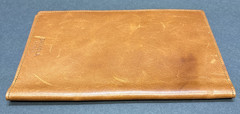 Shinola Medium Journal iPad Mini Cover w/o Tab Natural Leather Wallet