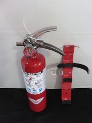 🔥🧯NEW BUCKEYE 2 ½ “lb 2024 CERT ABC FIRE EXTINGUISHER W/VEHICLE-MARINE BRACKET