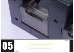 Effortless 3-Hole Punch: 100-Sheet Capacity, Manual, Heavy-Duty 3-Hole Punch