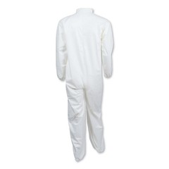 KleenGuard 44315 A40 Elastic-Cuff and Ankles Coveralls – 2XL, White (25/CT) New