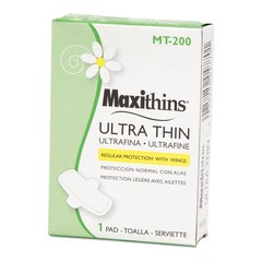 RJ Schinner Co Maxithins Ultra Thin Pads with Wings (200/CS)
