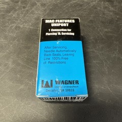 Wagner Mac QTM-3 Adjustble Line Tap Valve 1/4″, 3/16″