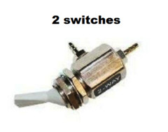 2 x Toggle Valve, Momentary, 2-Way, Normally Closed, Gray – DCI Dental #7021
