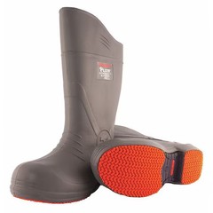Tingley 28259 Men’s Flite Tall Rubber Boots, Composite Toe, 15 In Height, Gray,