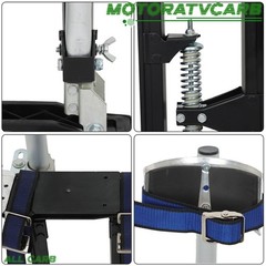 ALL-CARB 24″-40″ Black Drywall Stilts 1120 For Sheetrock Painting or Cleaning