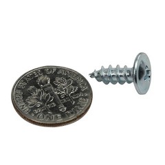100 Pack #8 X 1/2″ Standard Thread Truss Head Screws Zinc Finish Wood Mdf