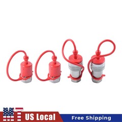 1/2″ Npt Hydraulic Quick Connect Tractor Couplers Ball Pioneer Style 2 Sets