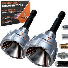 Deburring External Chamfer Tool – Tungsten Carbide Blade for Metal, PVC, 3D Prin