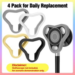 Open Protection Cover Compatible with EKO Core 500 Digital Stethoscope – 4 Pa…