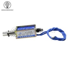 JF-0530B DC 24V 300mA 5N/10mm Pull-Push-Type Reset-Style Solenoid Electromagnet