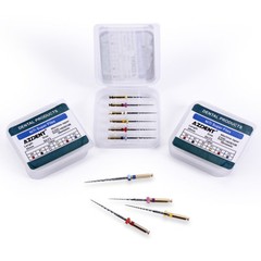 5X AZDENT Dental Endodontic Engine Use NiTi Super Rotary Files 25mm